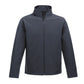 Regatta Ablaze Printable Softshell Jacket Black and White London