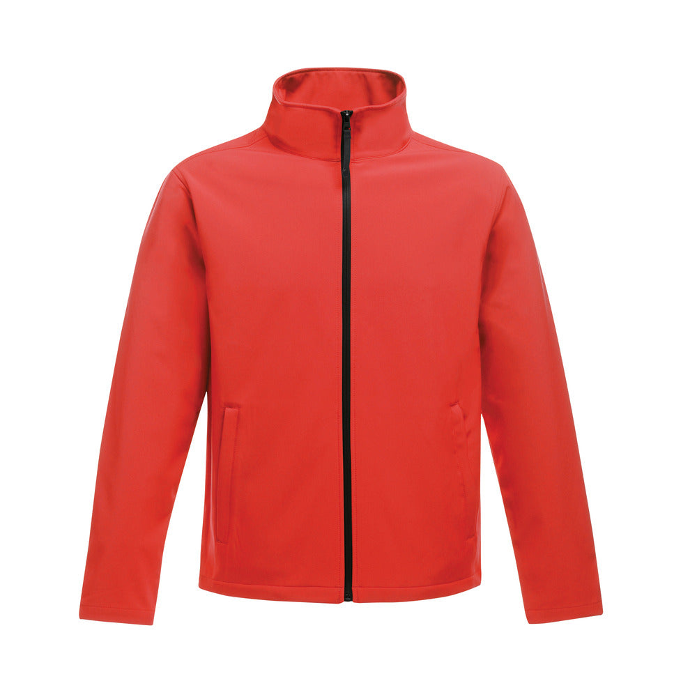 Regatta Ablaze Printable Softshell Jacket Black and White London