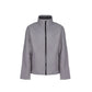 Regatta Ablaze Printable Softshell Jacket Black and White London