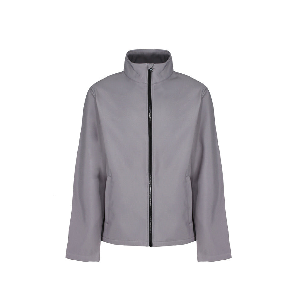 Regatta Ablaze Printable Softshell Jacket Black and White London