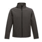 Regatta Ablaze Printable Softshell Jacket Black and White London