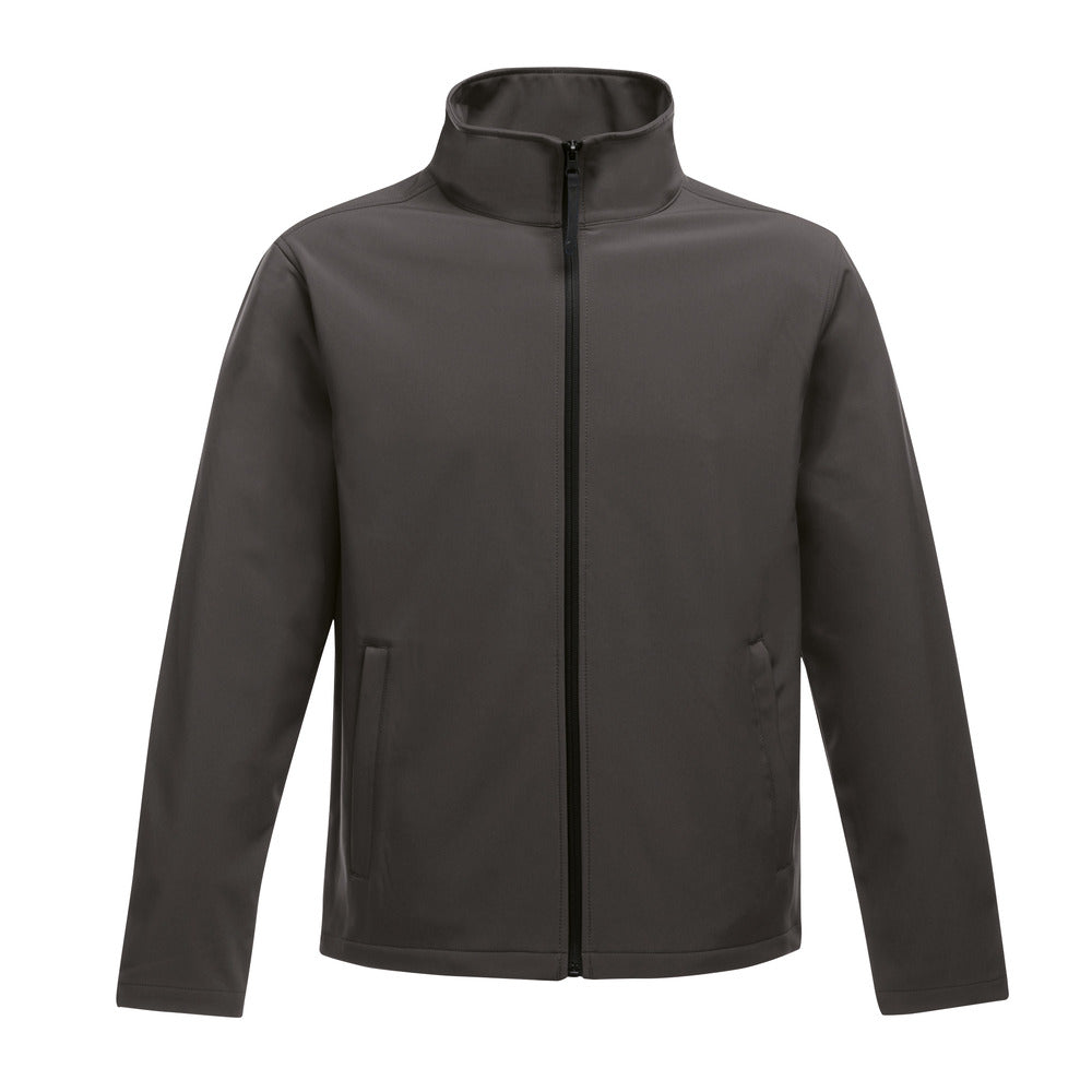 Regatta Ablaze Printable Softshell Jacket Black and White London