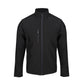 Regatta Honestly Made Recycled Softshell Jacket Black and White London