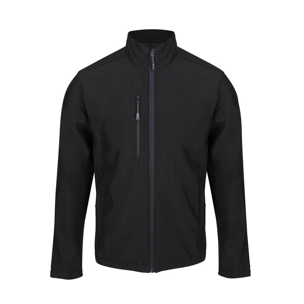 Regatta Honestly Made Recycled Softshell Jacket Black and White London