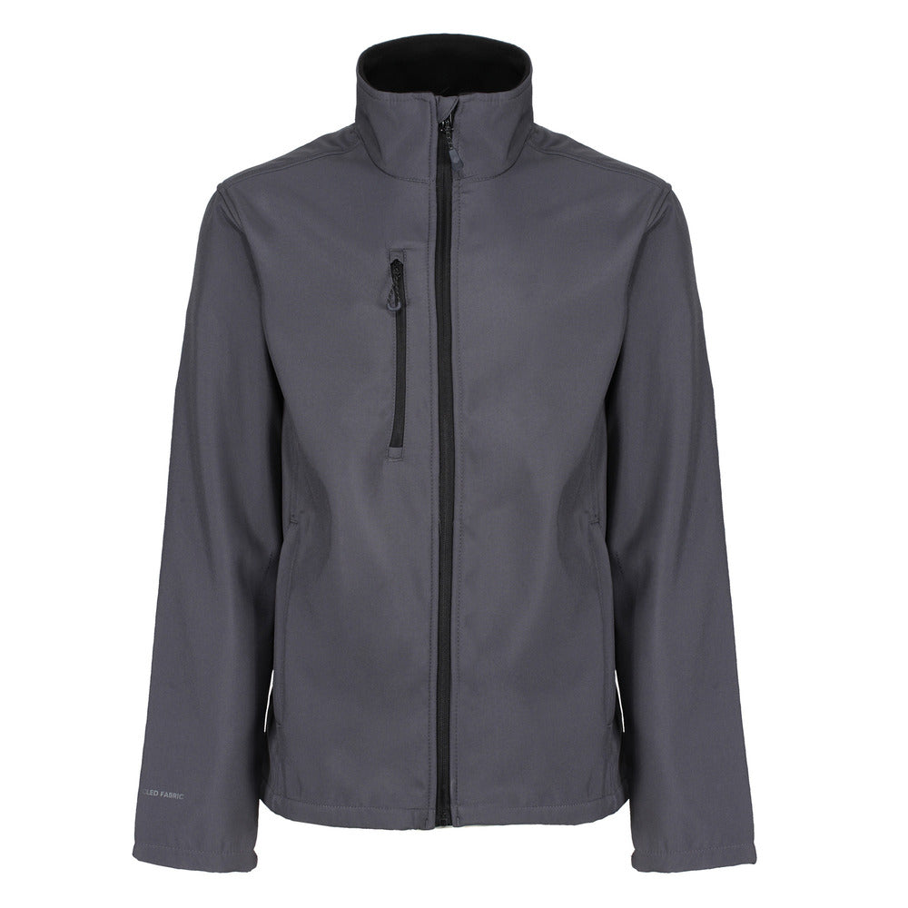 Regatta Honestly Made Recycled Softshell Jacket Black and White London
