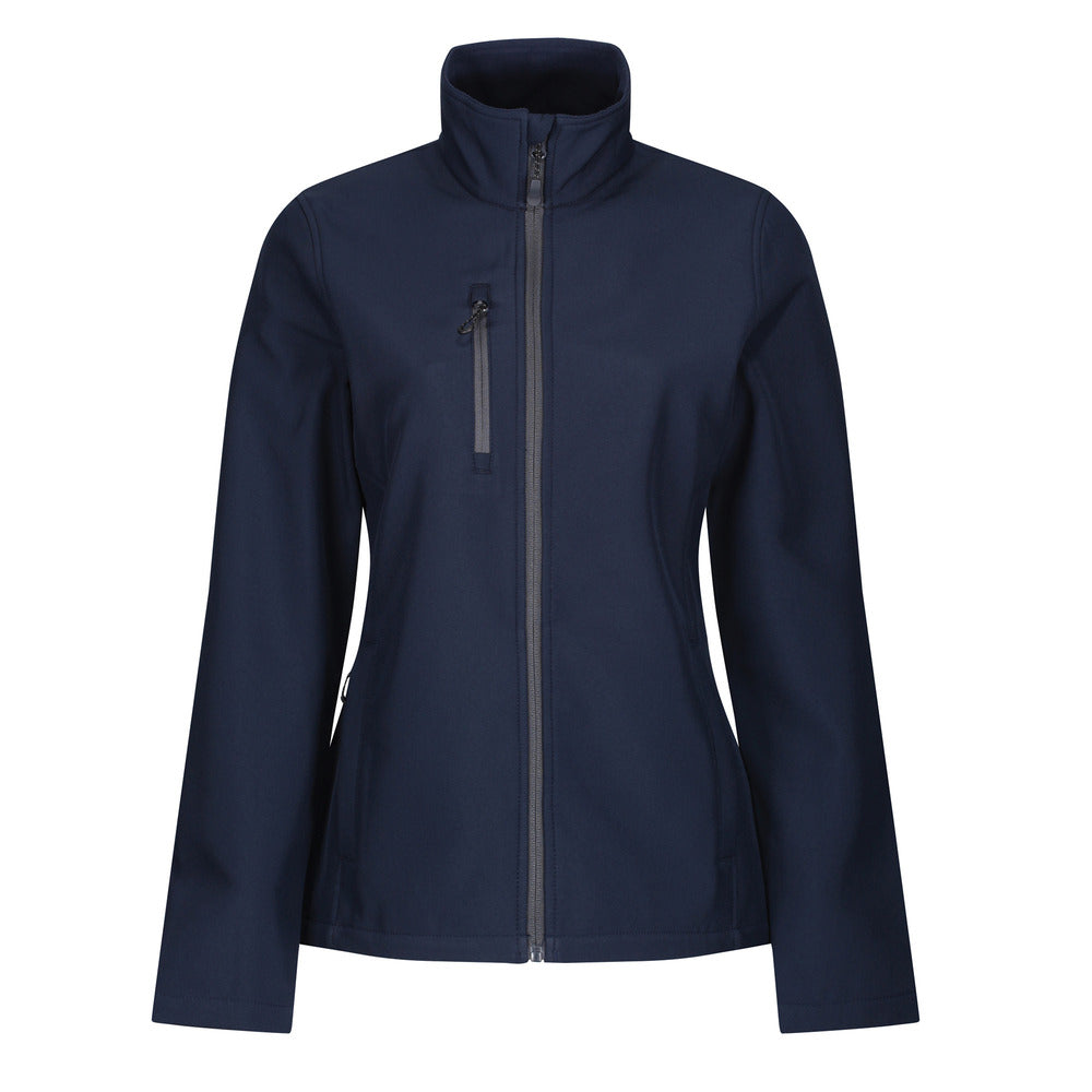 Regatta Honestly Made Recycled Softshell Jacket Black and White London