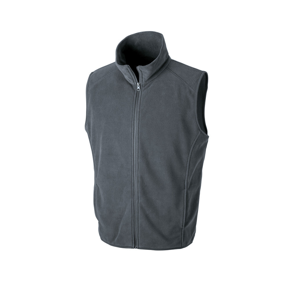 Microfleece Gilet Black and White London