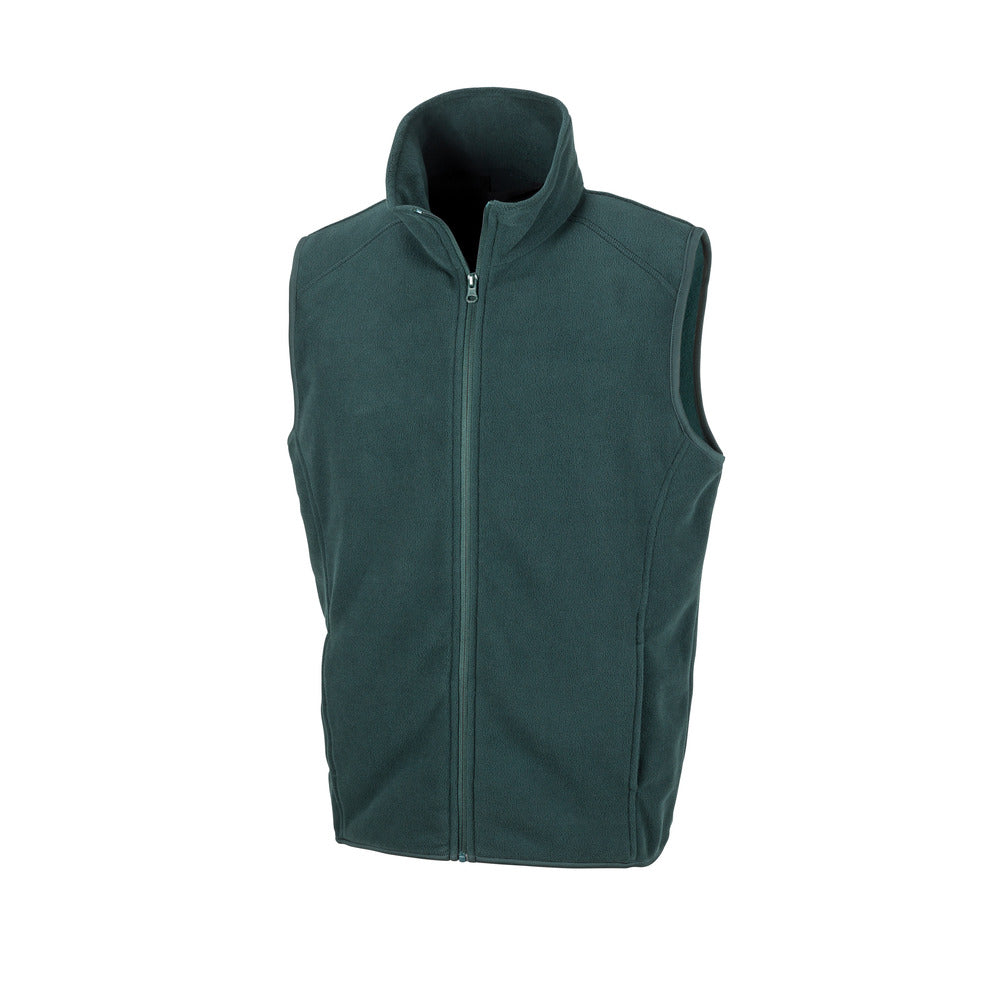 Microfleece Gilet Black and White London