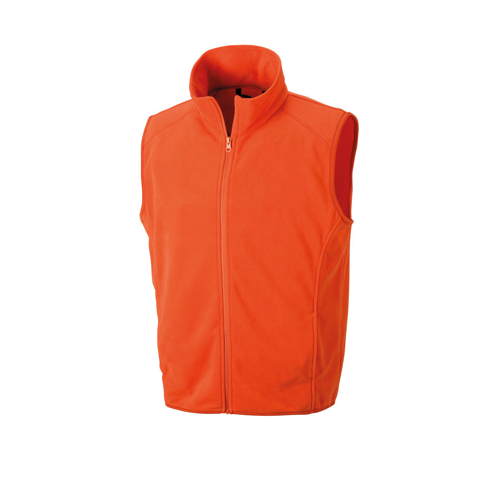 Microfleece Gilet Black and White London