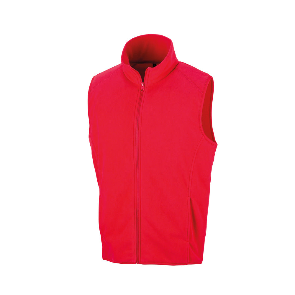 Microfleece Gilet Black and White London