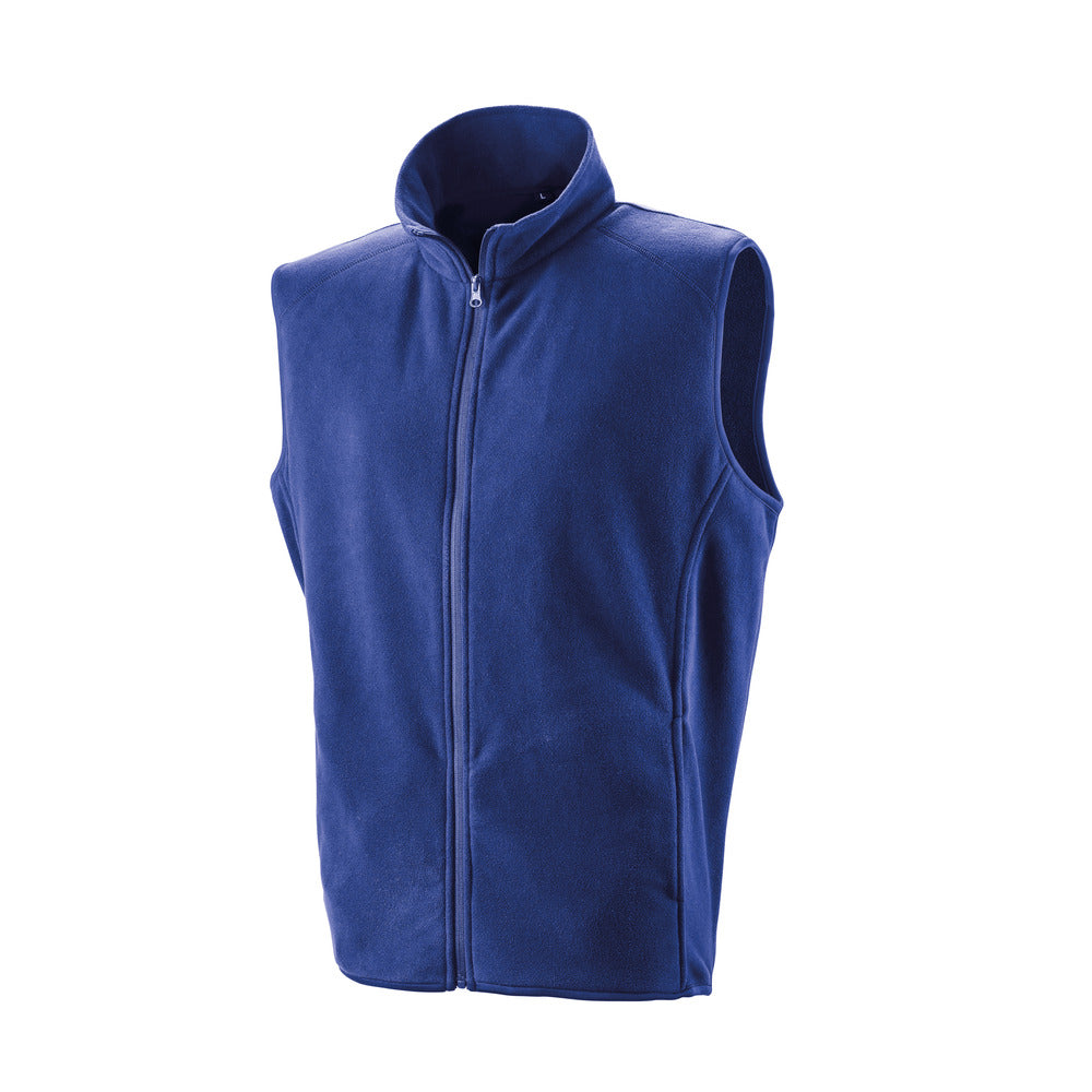 Microfleece Gilet Black and White London