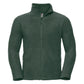 Russell Full Zip Outdoor Fleece Black and White London