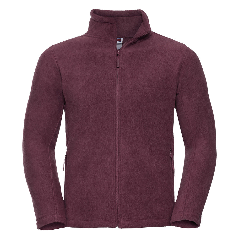 Russell Full Zip Outdoor Fleece Black and White London