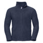 Russell Full Zip Outdoor Fleece Black and White London