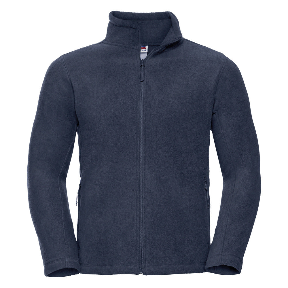 Russell Full Zip Outdoor Fleece Black and White London