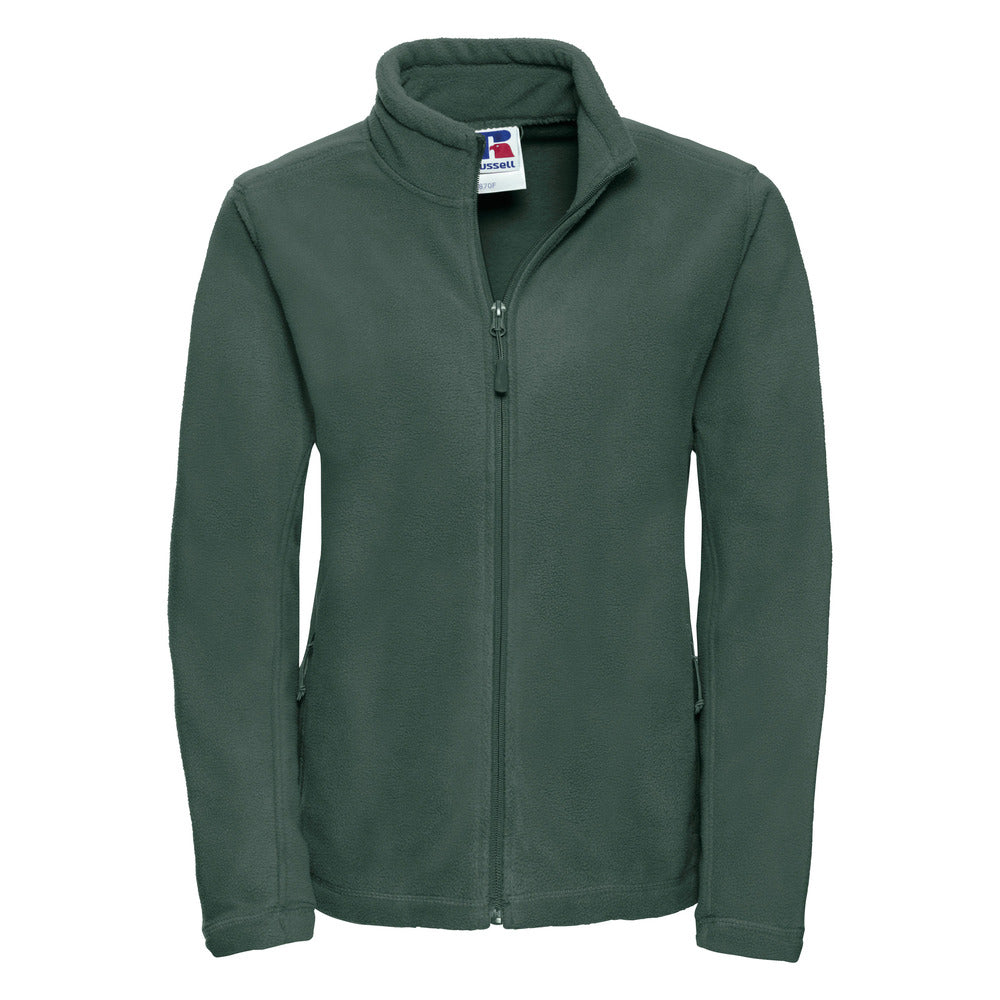 Russell Full Zip Outdoor Fleece Black and White London