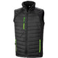 Result Recycled R238X Compass Padded Softshell Gilet Black and White London