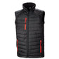 Result Recycled R238X Compass Padded Softshell Gilet Black and White London