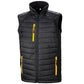 Result Recycled R238X Compass Padded Softshell Gilet Black and White London