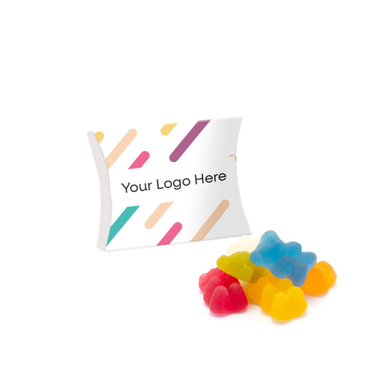 Eco Range - Eco Large Pouch - Vegan Bears Black and White London