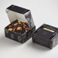 Luxury Dubai Style Custom Chocolate & Zen Tea Gift Box Black and White London