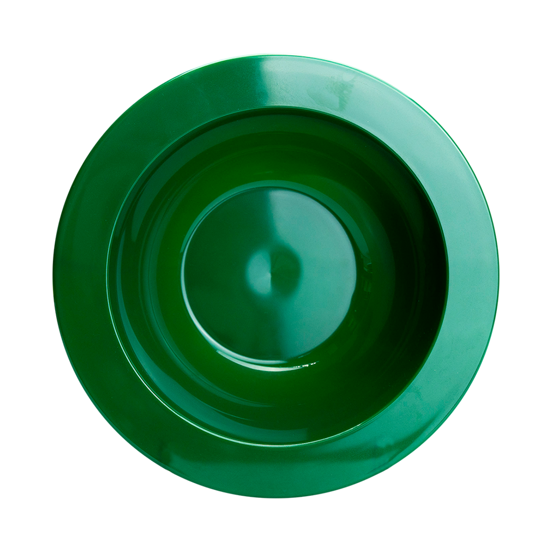 Plastic Bowl Bottle Green Mikki Mugs Black and White London