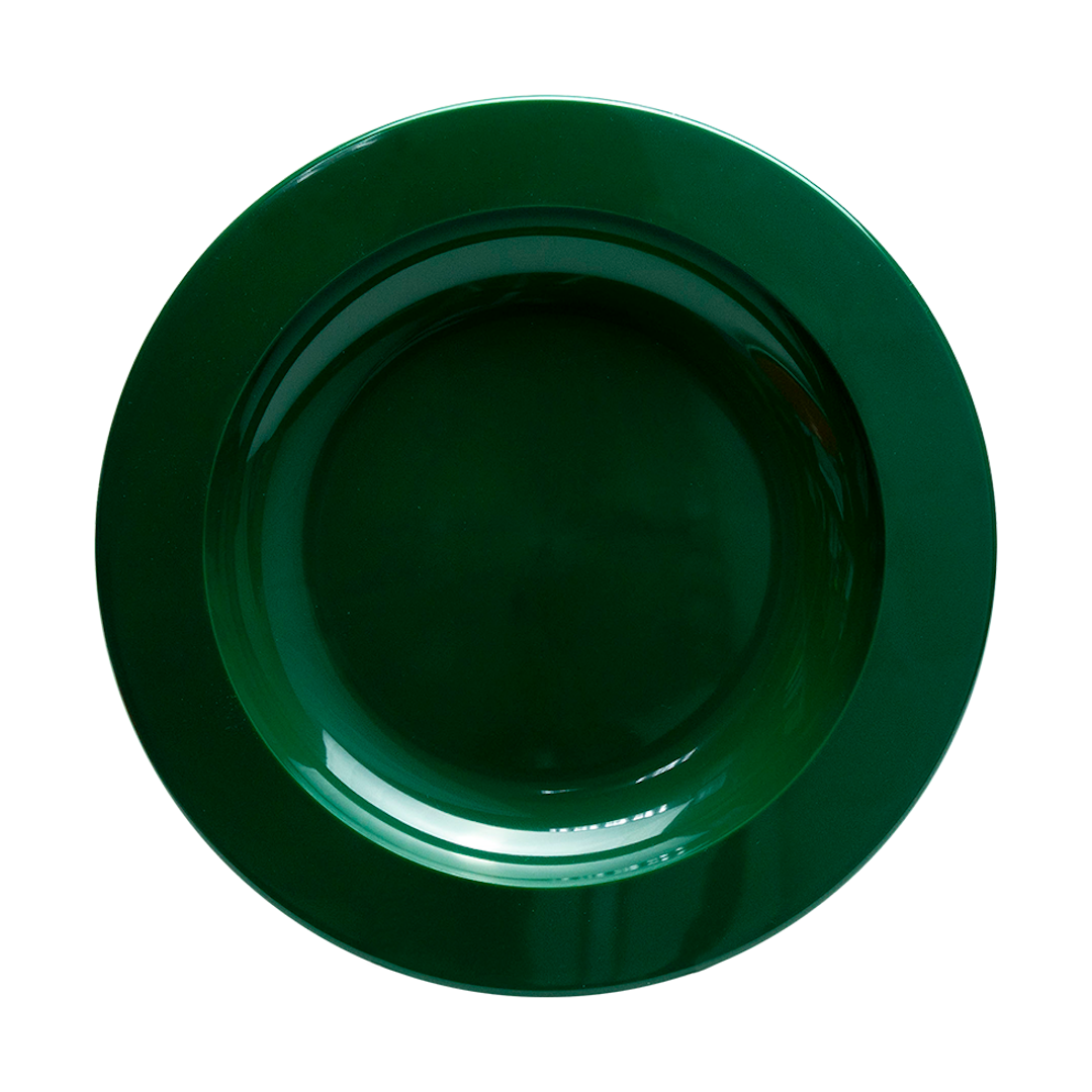 Plastic Plate Bottle Green Mikki Mugs Black and White London