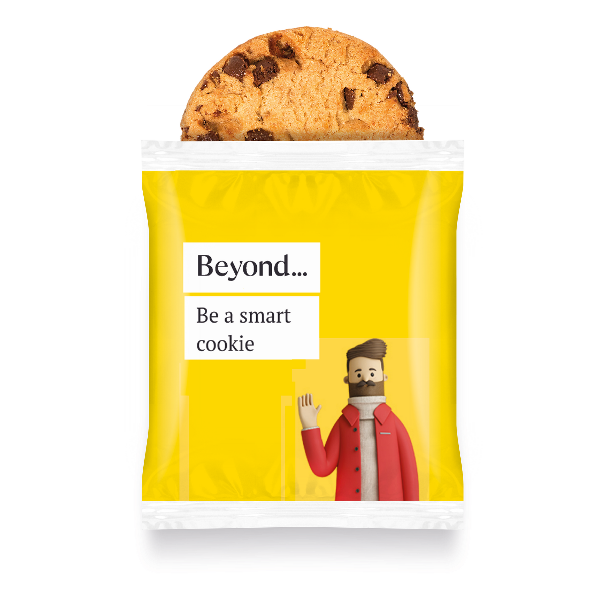 Flow Wrap - Maryland Cookies - x1 Black and White London