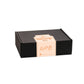 Gift Boxes - Midi Black Gift Box - Breakfast Editon Black and White London