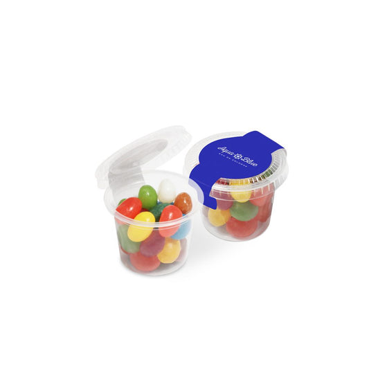 Eco Mini Pot with Jelly Bean Factory Beans  Black and White London