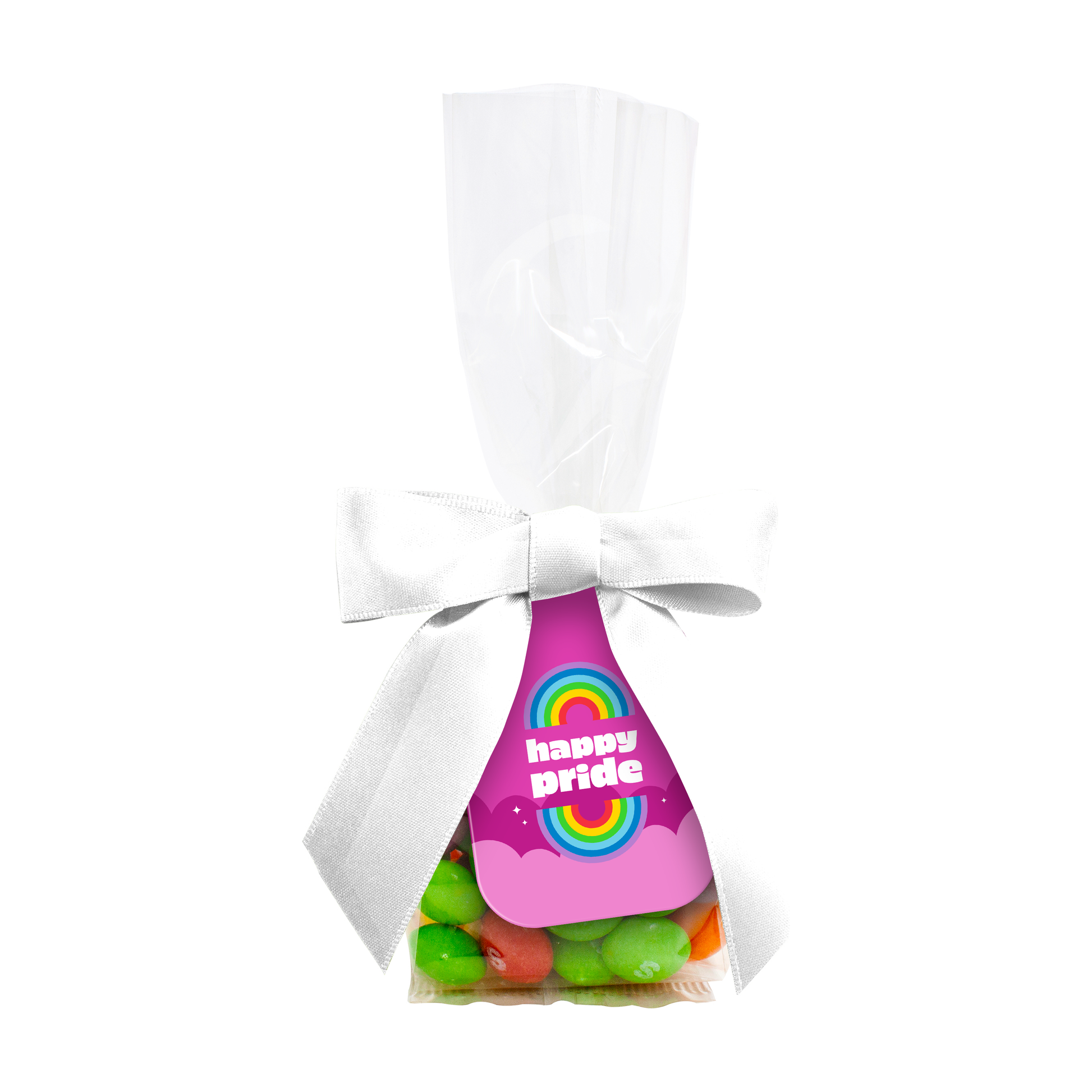 Pride Swing Tag Bag Skittles® Sweets & Confectionery Black and White London
