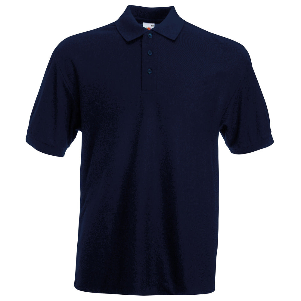 65/35 Polyester & Cotton Polo Shirt Black and White London