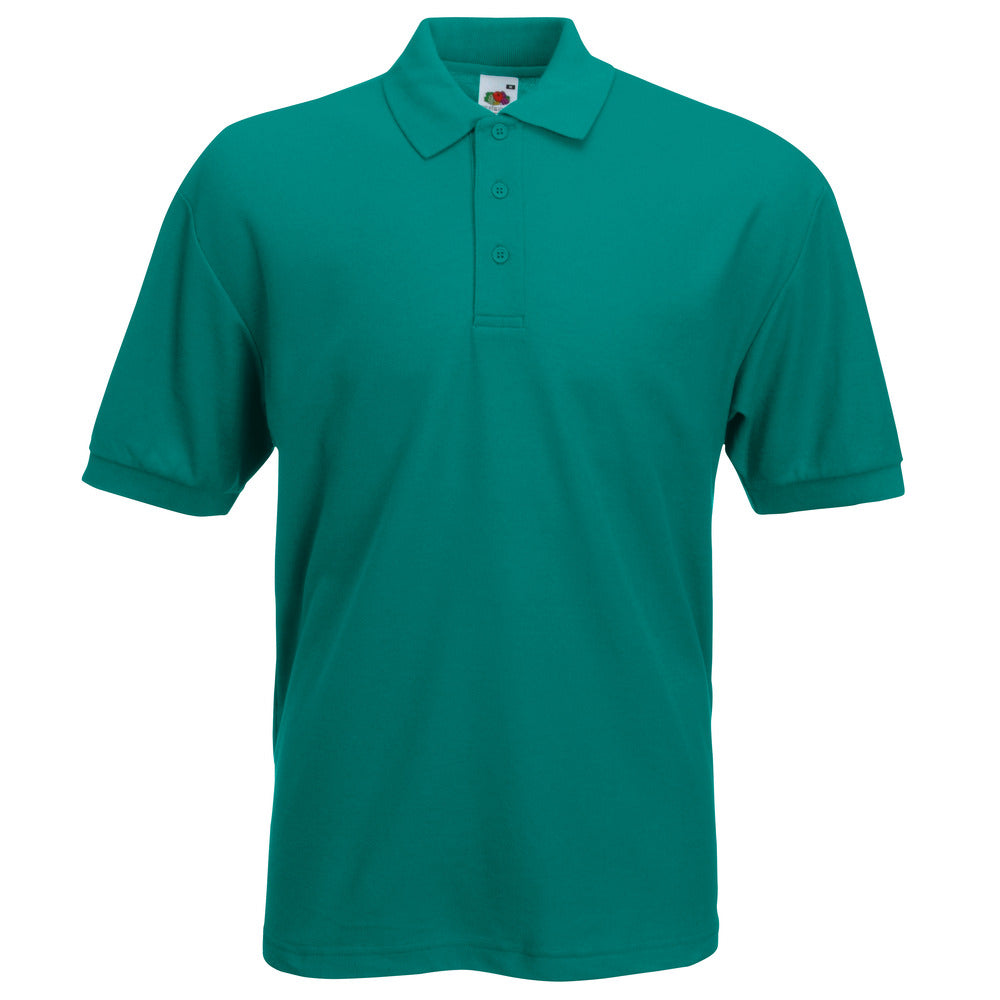 65/35 Polyester & Cotton Polo Shirt Black and White London