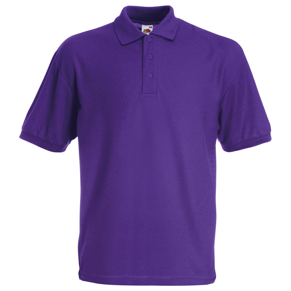 65/35 Polyester & Cotton Polo Shirt Black and White London
