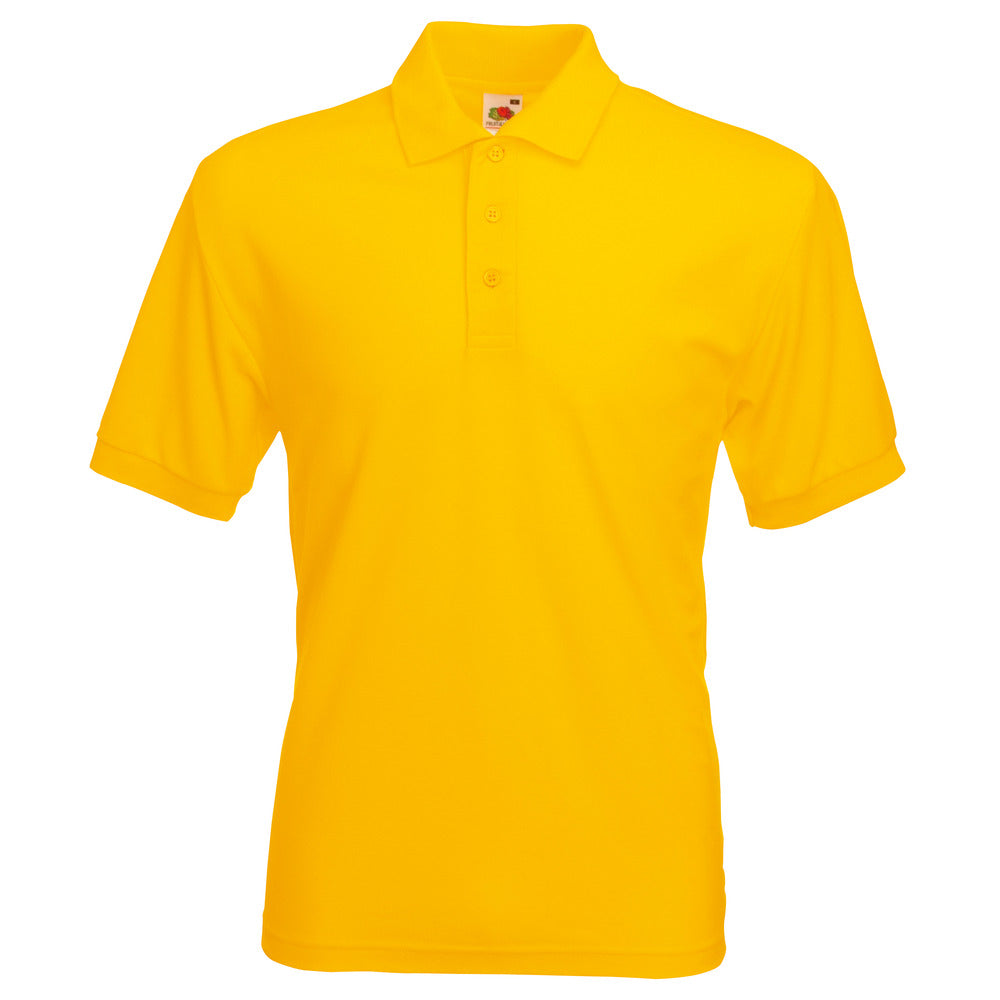 65/35 Polyester & Cotton Polo Shirt Black and White London