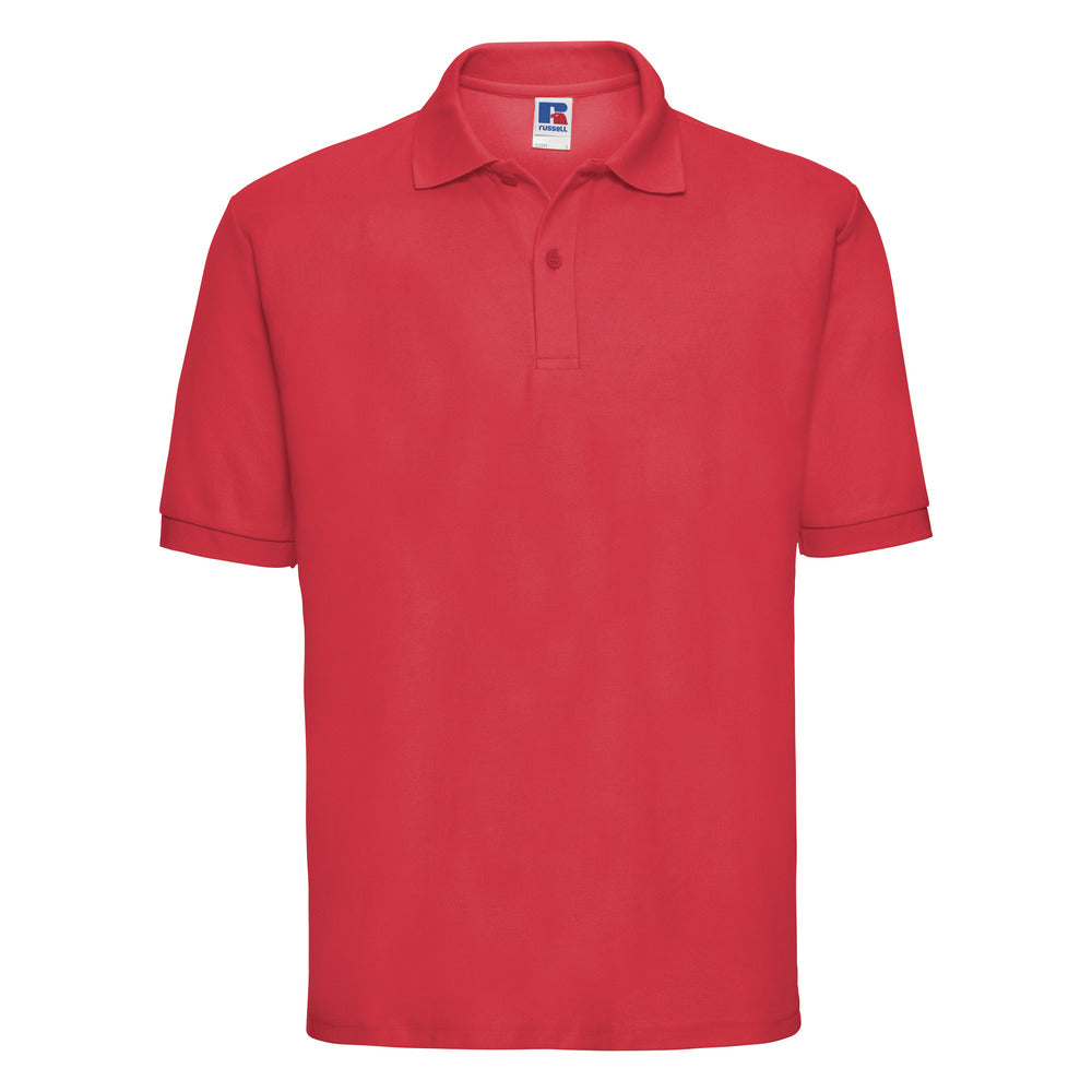 Classic Polycotton Polo Black and White London