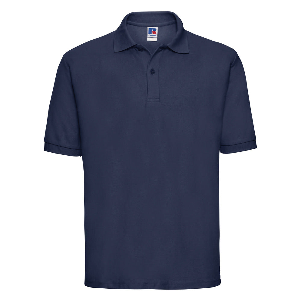 Classic Polycotton Polo Black and White London