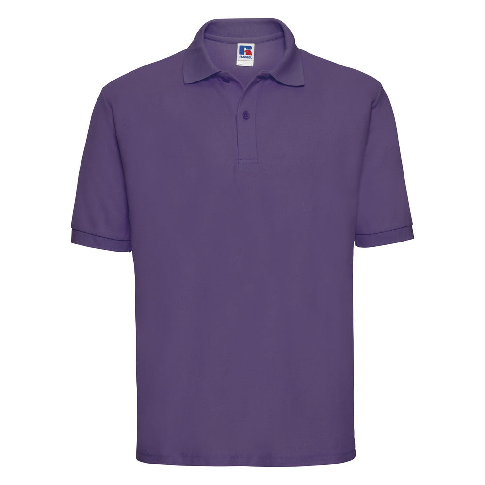 Classic Polycotton Polo Black and White London