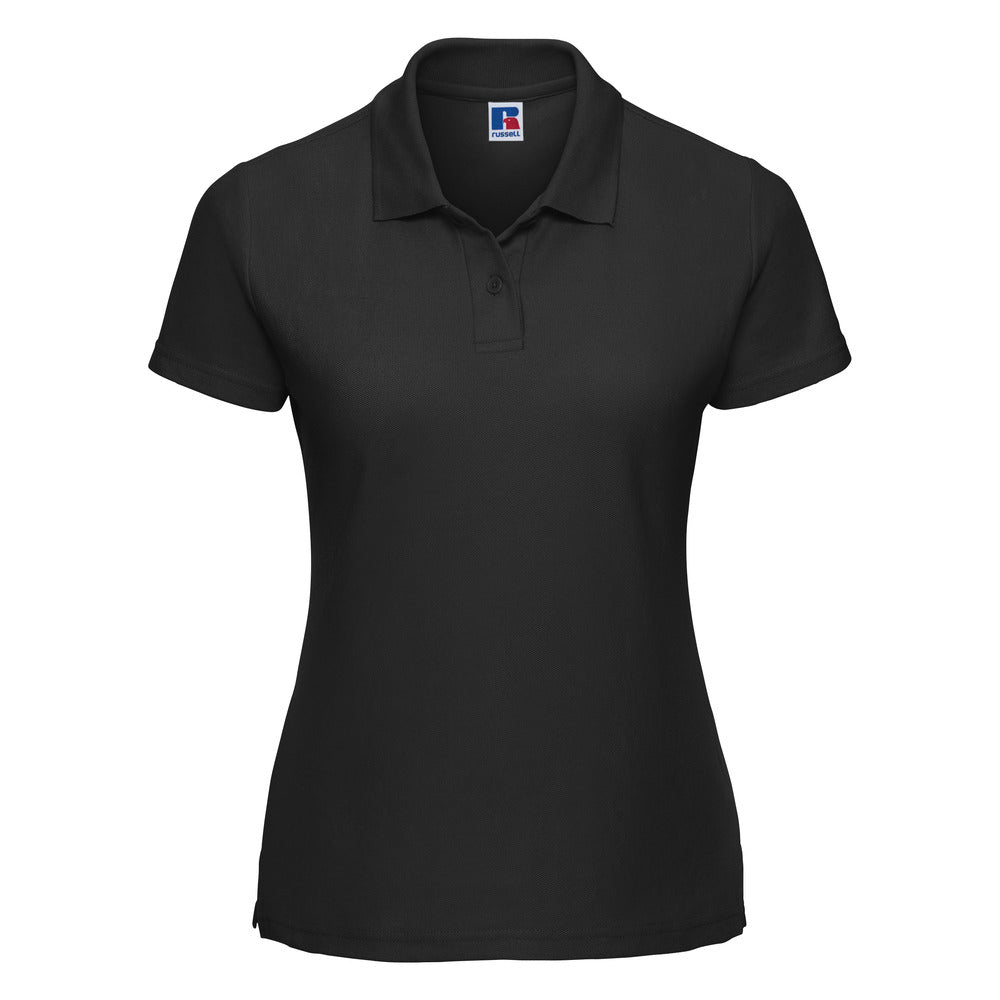 Classic Polycotton Polo Black and White London