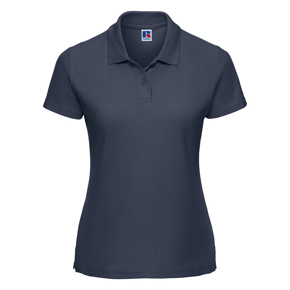 Classic Polycotton Polo Black and White London