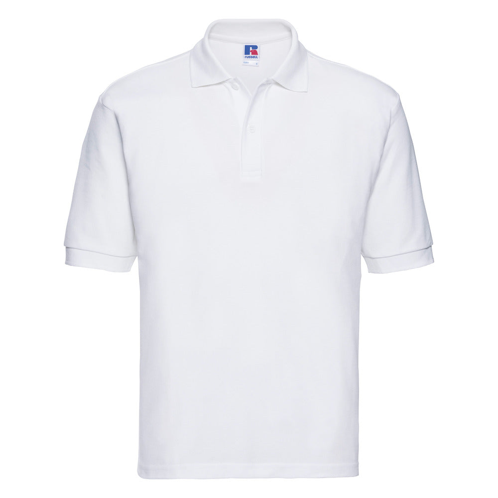 Classic Polycotton Polo Black and White London