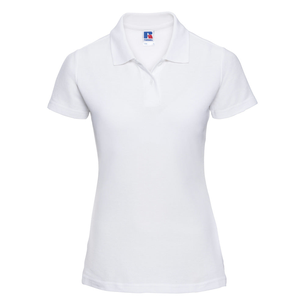 Classic Polycotton Polo Black and White London