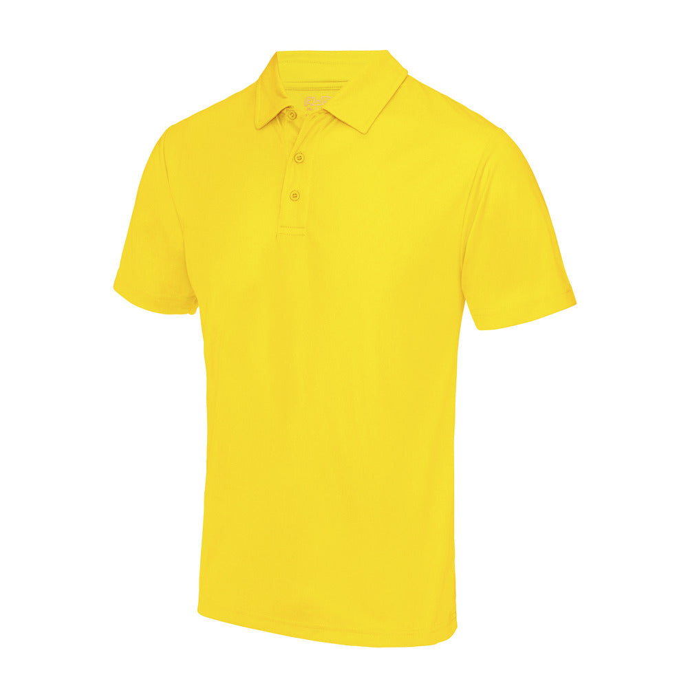 AWDis Polyester Just Cool Polo Black and White London