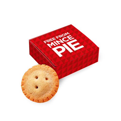 Free From Mince Pie in Branded Box Advent Calendars Black and White London