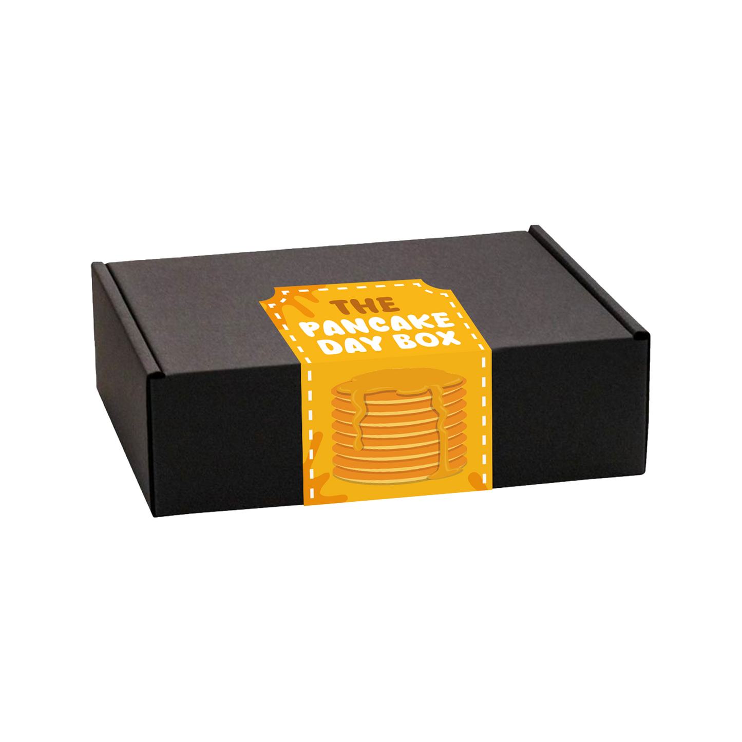 Pancake Day - Midi Black Gift Box - Pancake Day 2025 Edition Black and White London