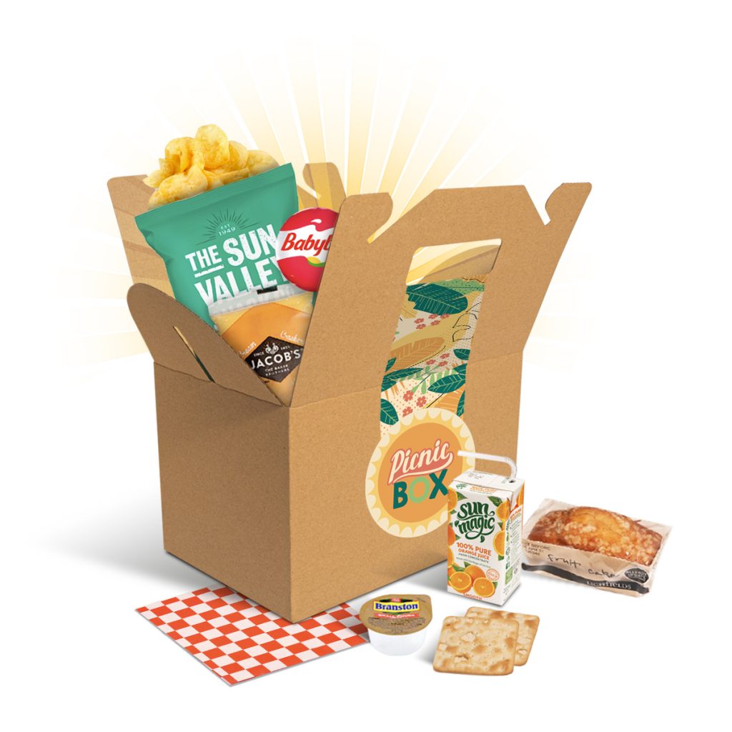 Carry Box with Picnic Edition  Black and White London