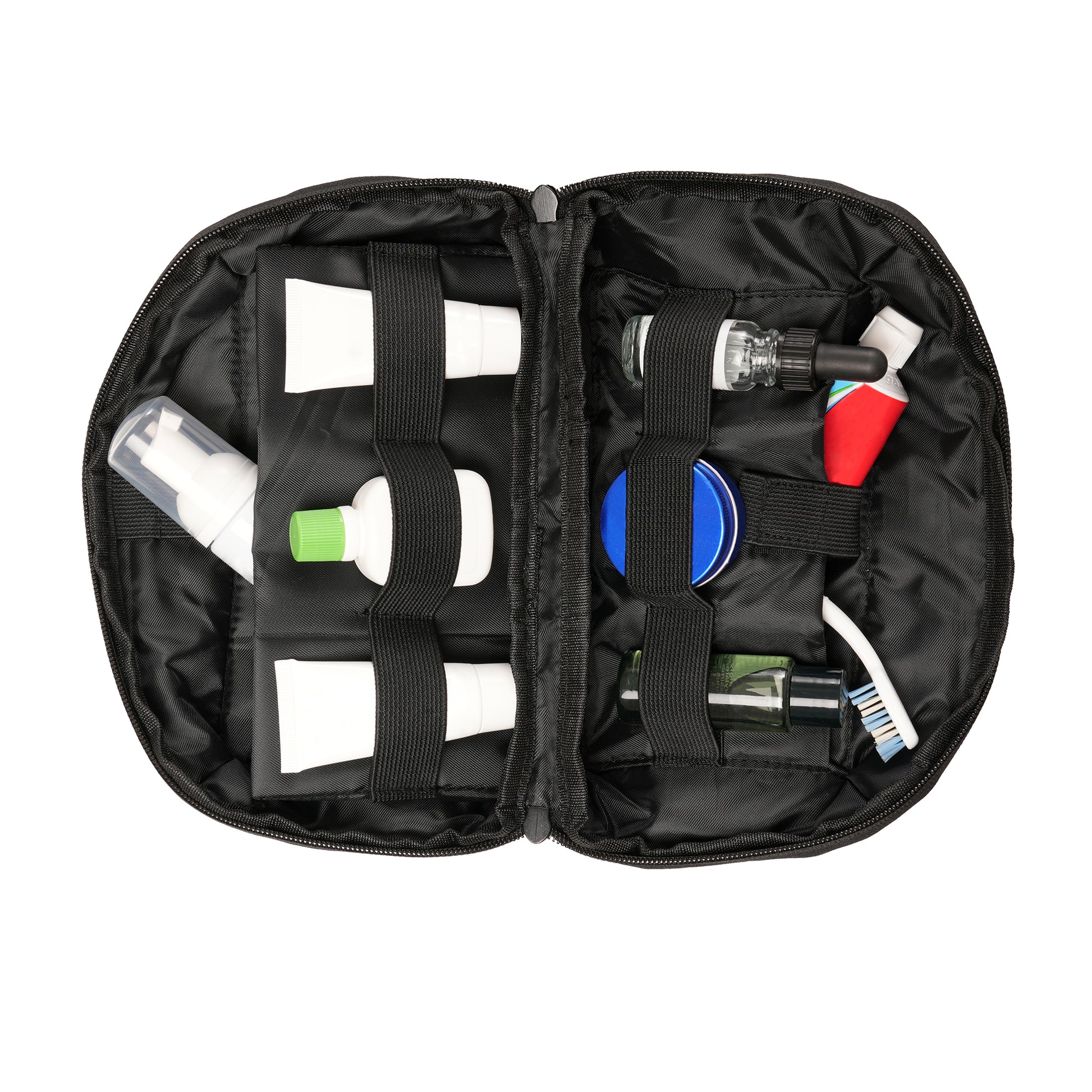 Hilton Essentials Wash Bag Black and White London®