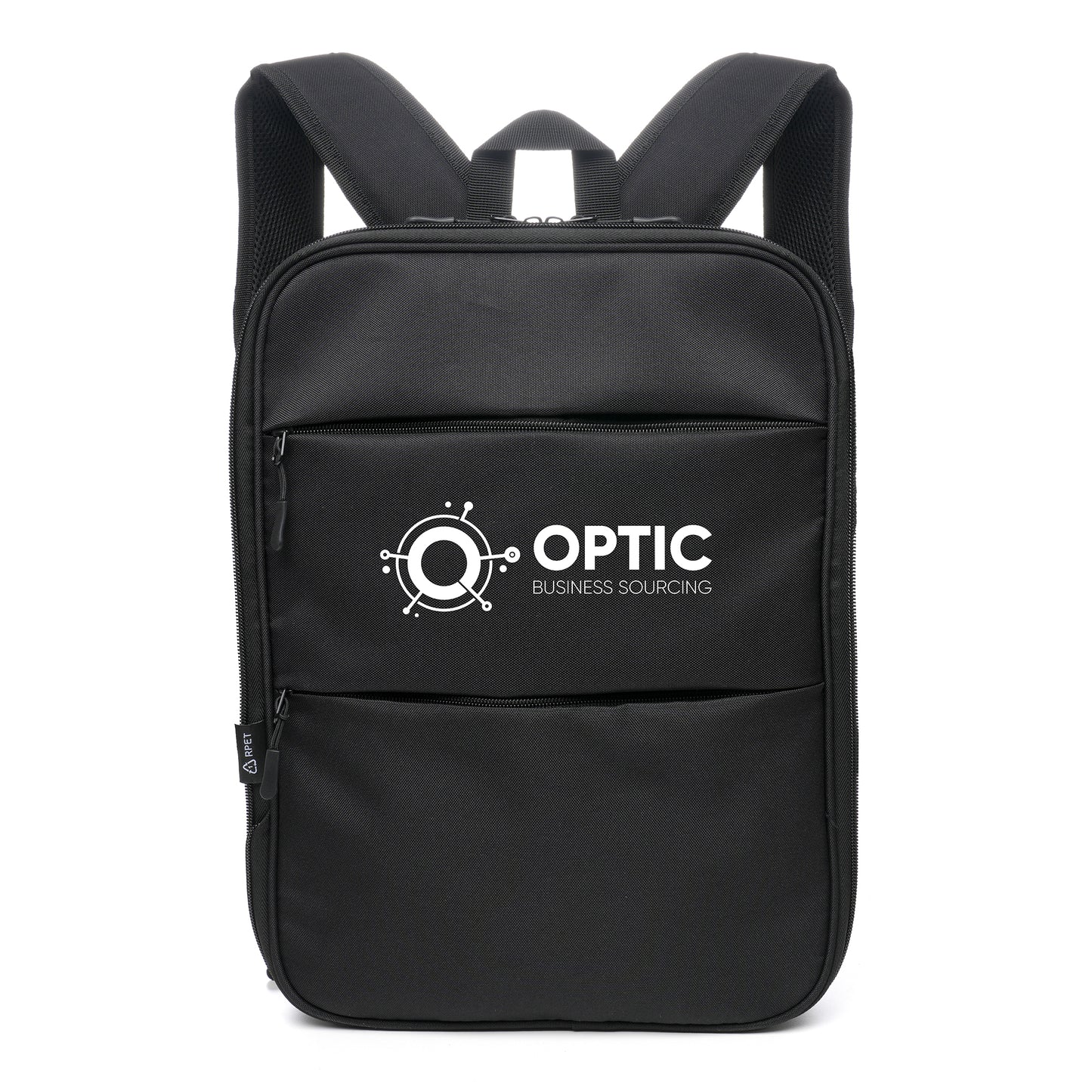 Recycled Extendable Backpack Black and White London®
