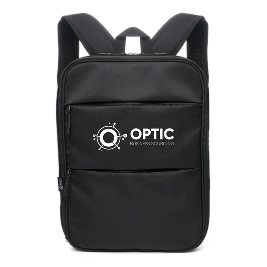Recycled Extendable Backpack Black and White London®