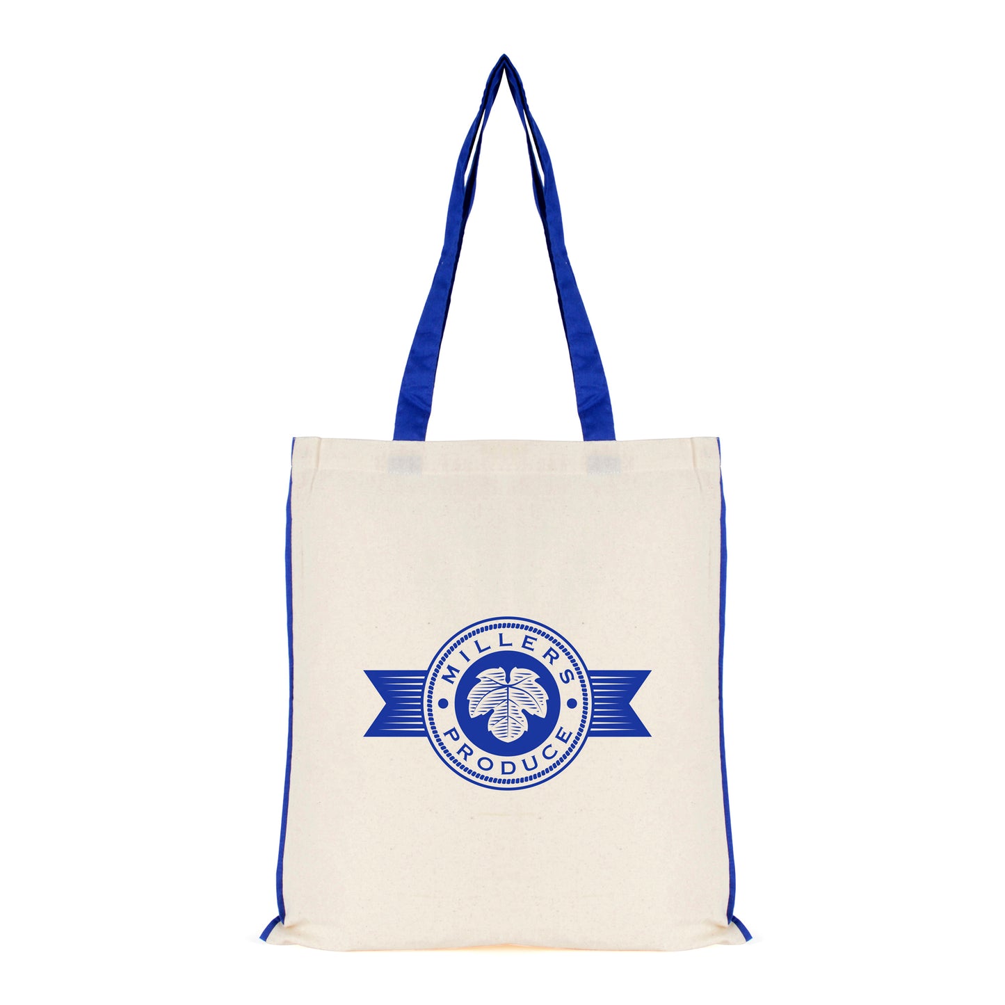 Adelaide Shopper Cotton & Jute Bags Black and White London